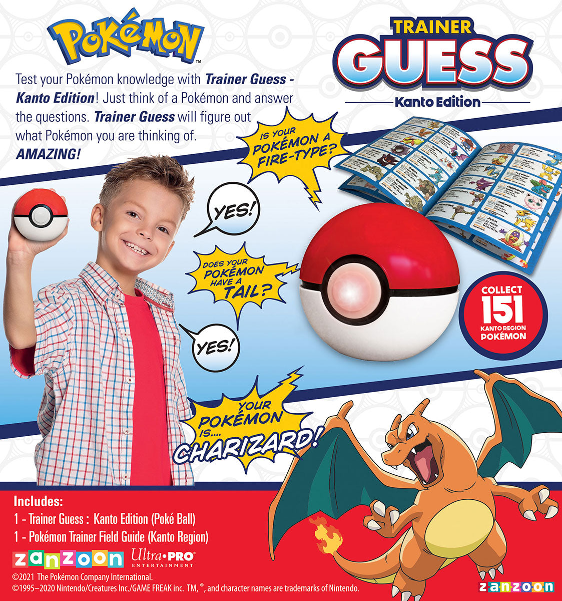 Pokémon Trainer Guess Kanto Electronic Game - Ages 6+