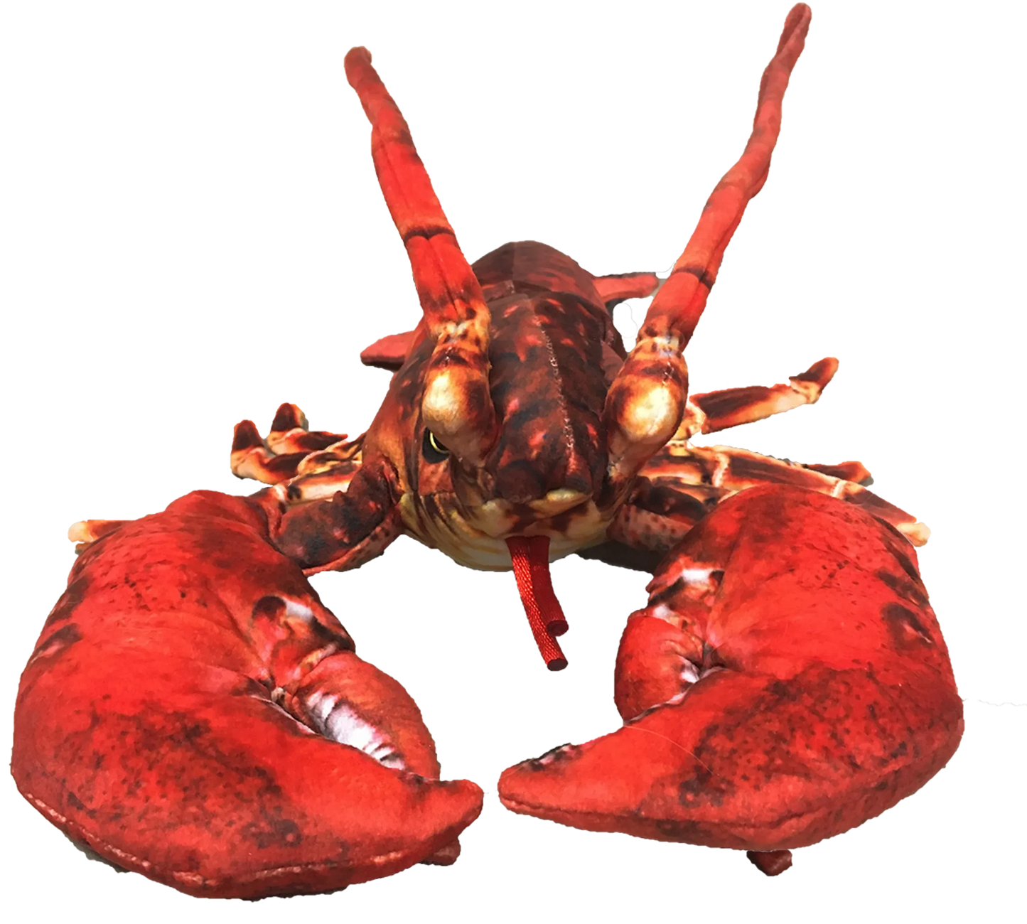 Lobster Plush Stuffed Animal | 18" | Claws, Antennae & Detailed Patterned Fabric | Ocean Toy