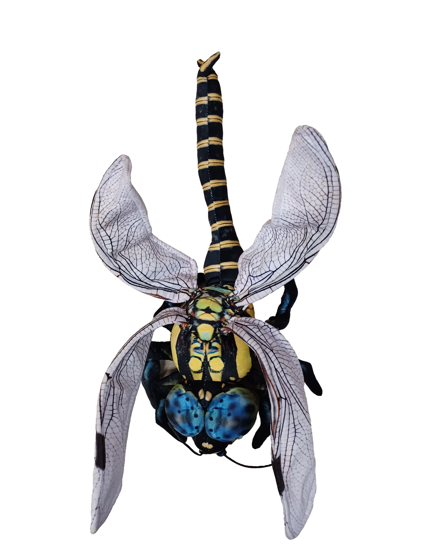 Dragonfly Plush Stuffed Animal | 21.65" | Big Eyes & Detailed Wings | Insect Wildlife Toy
