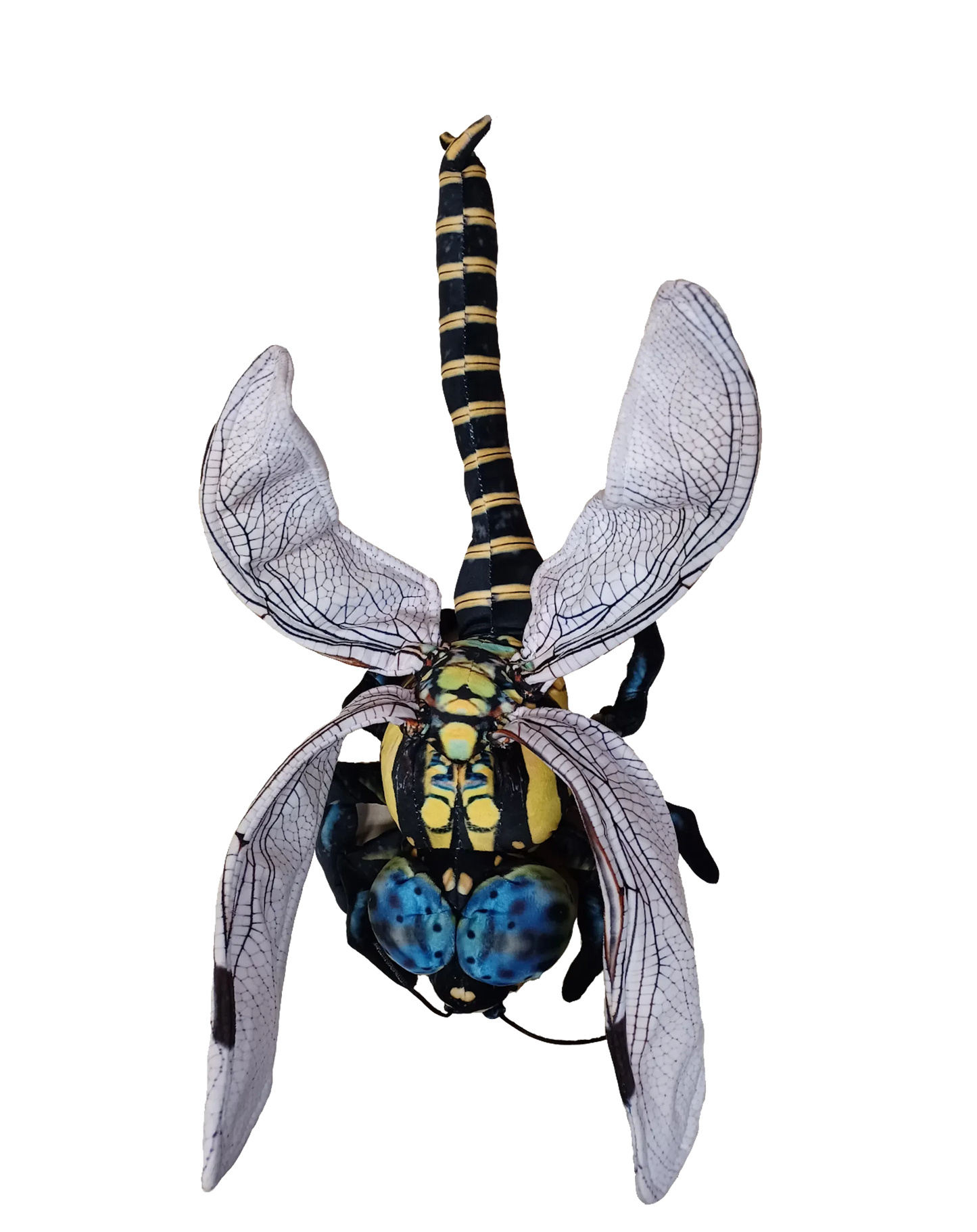 Dragonfly Plush Stuffed Animal | 21.65" | Big Eyes & Detailed Wings | Insect Wildlife Toy