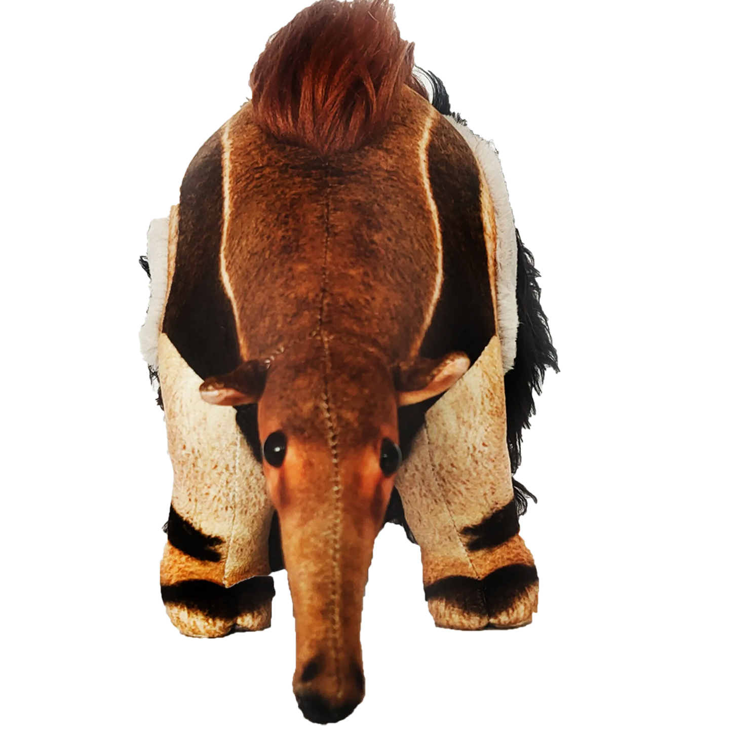Giant Anteater Plush Stuffed Animal | 21.65" | Realistic Hair & Patterned Fabric