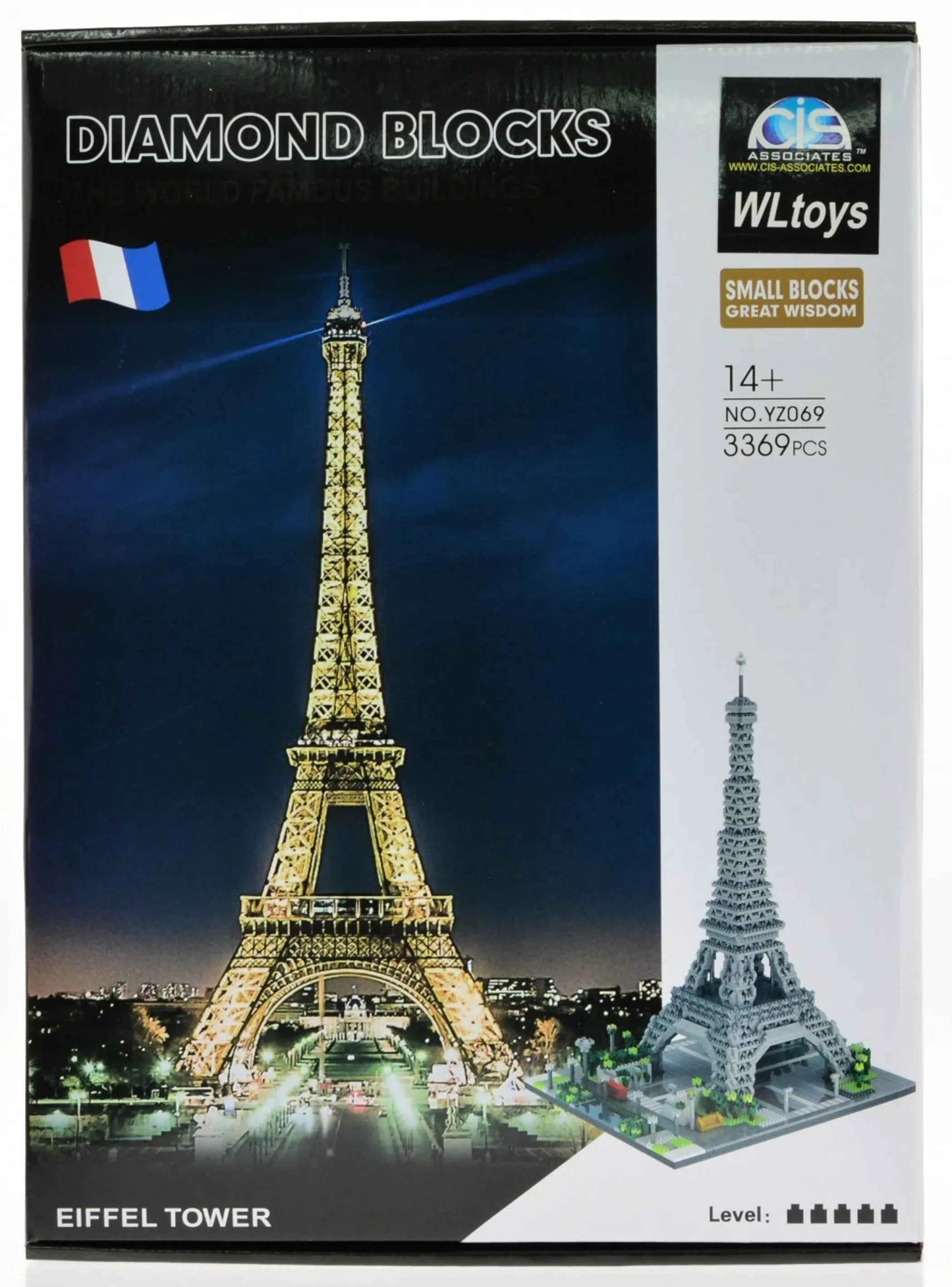 Eiffel Tower Micro Block Building Set — 3,370 Pieces | Ages 10+