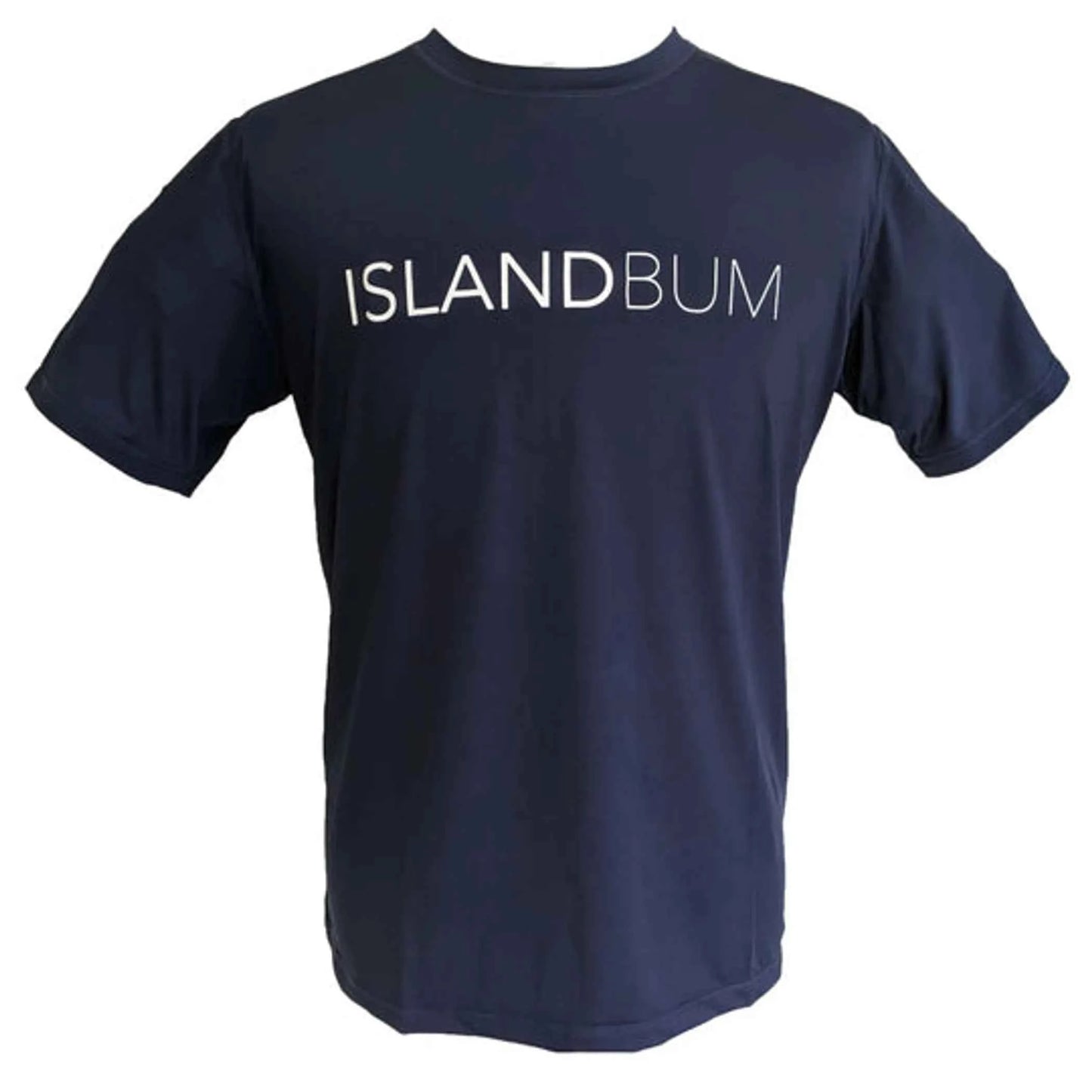 Island Bum UPF 50+ Performance Short Sleeve Shirt | Moisture-Wicking & Breathable | Seafoam & Navy