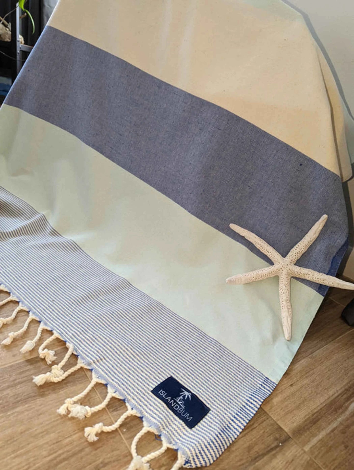 Island Bum Turkish Towel | 38" x 72" | 100% Turkish Cotton | Lightweight & Quick-Dry