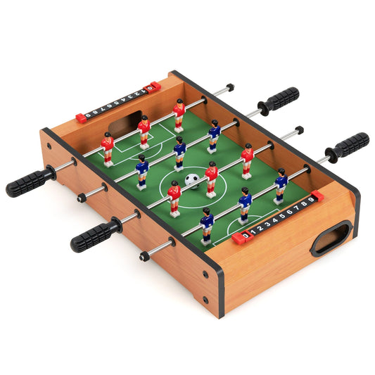 20 Inch Indoor Foosball Soccer Table | Tabletop Game for All Ages - Niksstuff