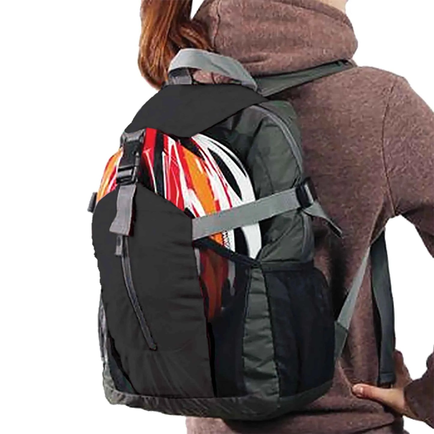 En Route Travelware Packable Travel Backpack | Foldable Ripstop Nylon | Blue/Grey