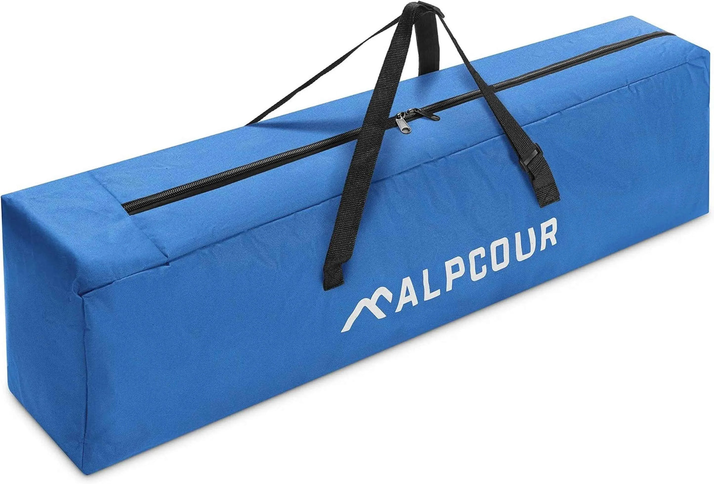 Alpcour Heavy-Duty Camping Cot Bag | 42" | Fits Most Cots & Chairs | Army Green, Grey & Royal Blue
