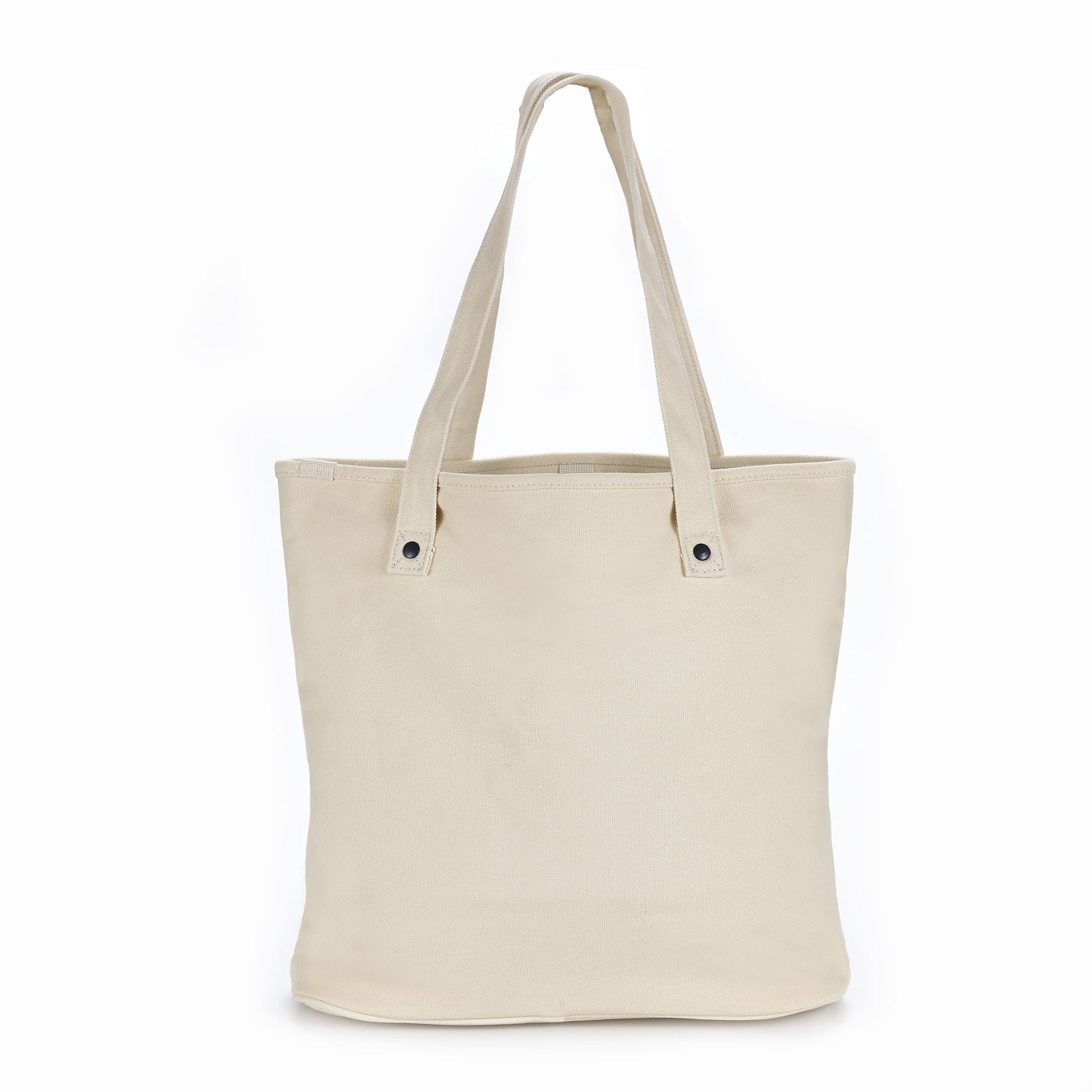 ARTI Signature Cotton Tote Bag | Cream | 14"×15"×6.25" | Heavyweight Canvas | Embroidered | ARTI - Niksstuff
