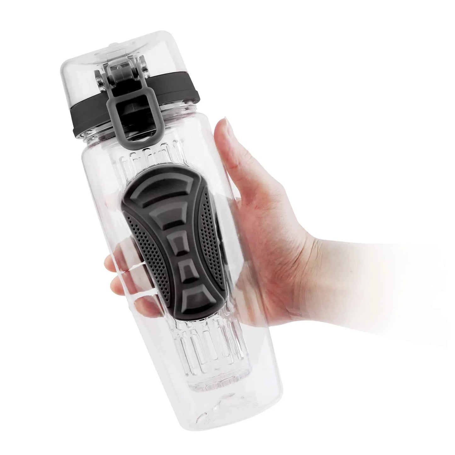 Fruit Infuser Water Bottle – 32 oz Sport Bottle with Locking Lid