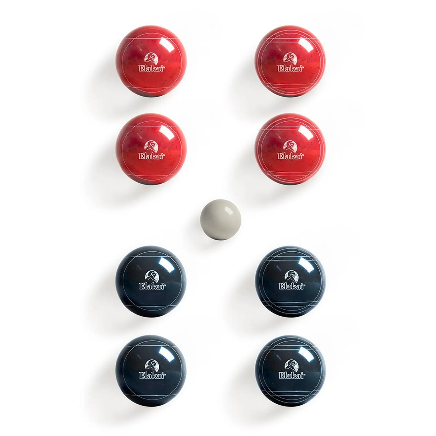 Elakai Rambler 107mm Bocce Ball Set — Premium Resin with Lifetime Warranty