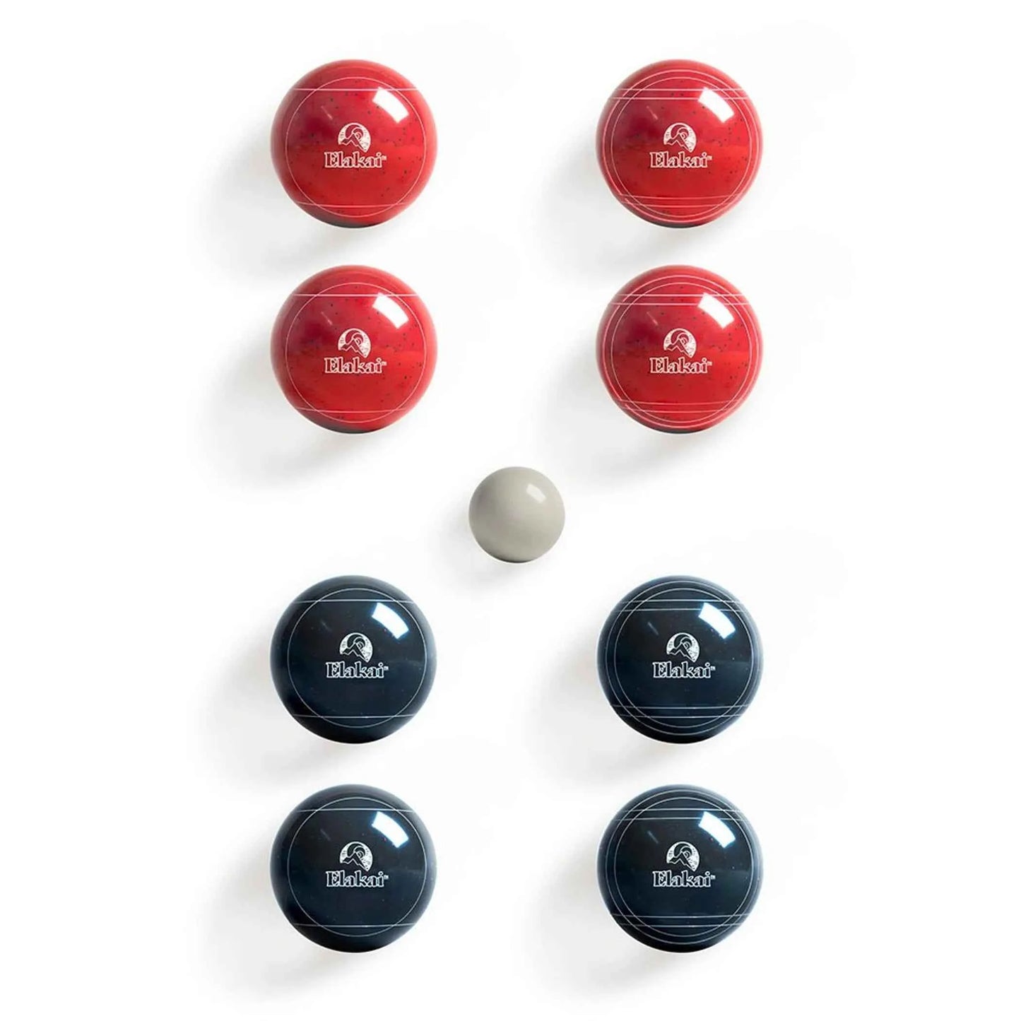 Elakai Rambler 107mm Bocce Ball Set — Premium Resin with Lifetime Warranty