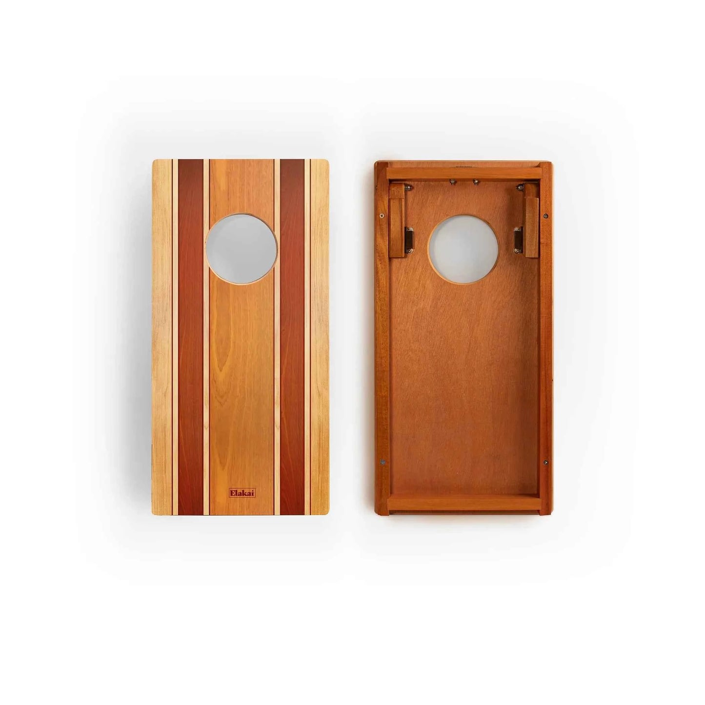 Classic Woody Mahogany Pathfinder Cornhole Board Set