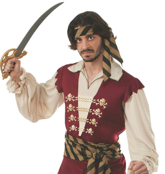 Pirate Raider Adult Deck Hand Costume - Standard Size
