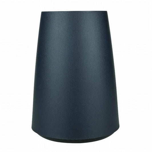 Dark wine cooler sleeve, matte finish, flared cup shape with wider top