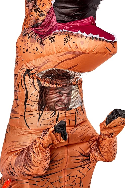 Rubies Original Inflatable T-Rex Dinosaur Adult Costume