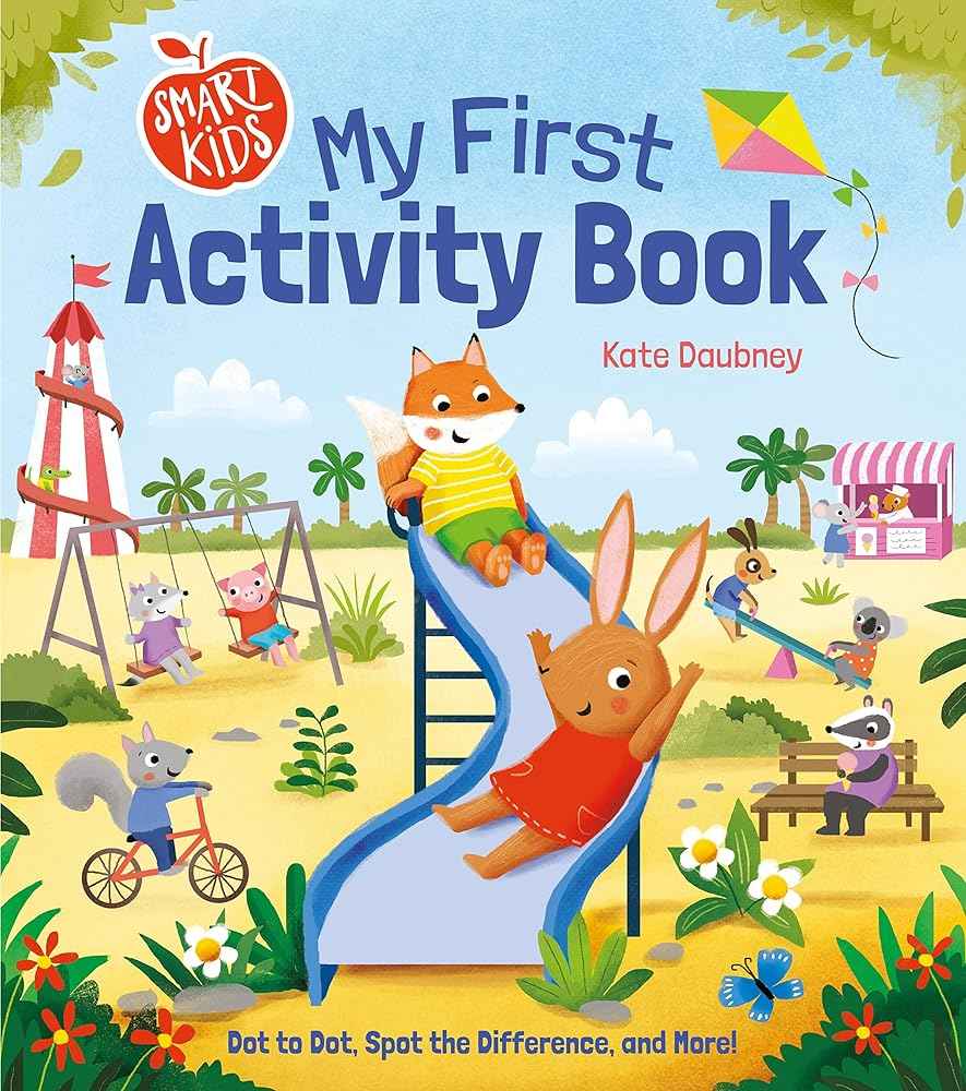 Smart Kids: My First Activity Book | 80+ Picture Puzzles | Ages 4+