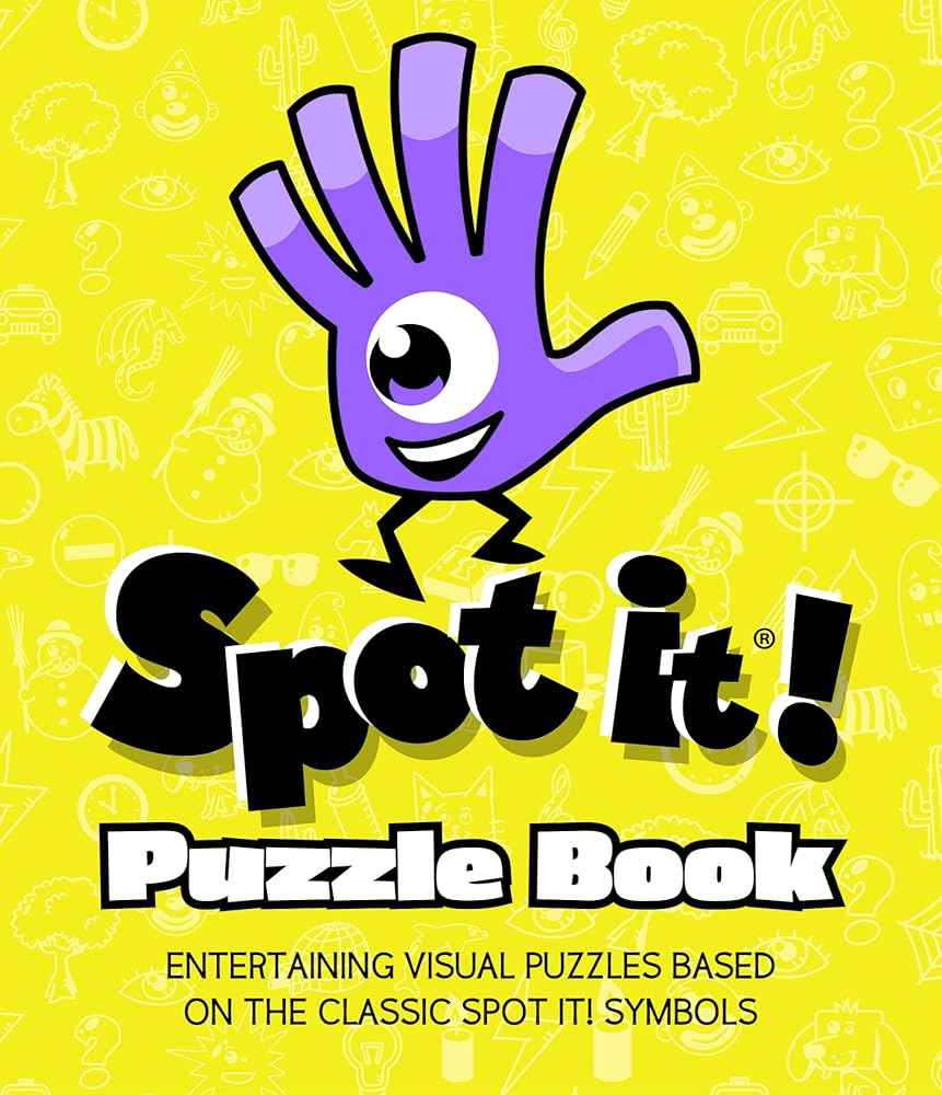 Spot It! Puzzle Book | 140+ Visual Puzzles Based on the Award-Winning Game