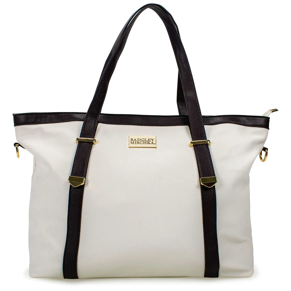Badgley Mischka Anna XL Vegan Leather Weekender Duffel Bag