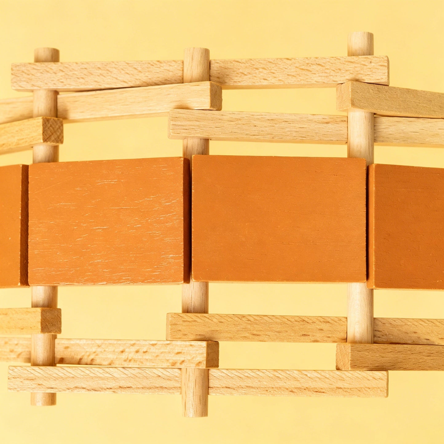 DIY Leonardo da Vinci Self-Supporting Bridge Kit | STEM Engineering | Wooden Arch Bridge Model