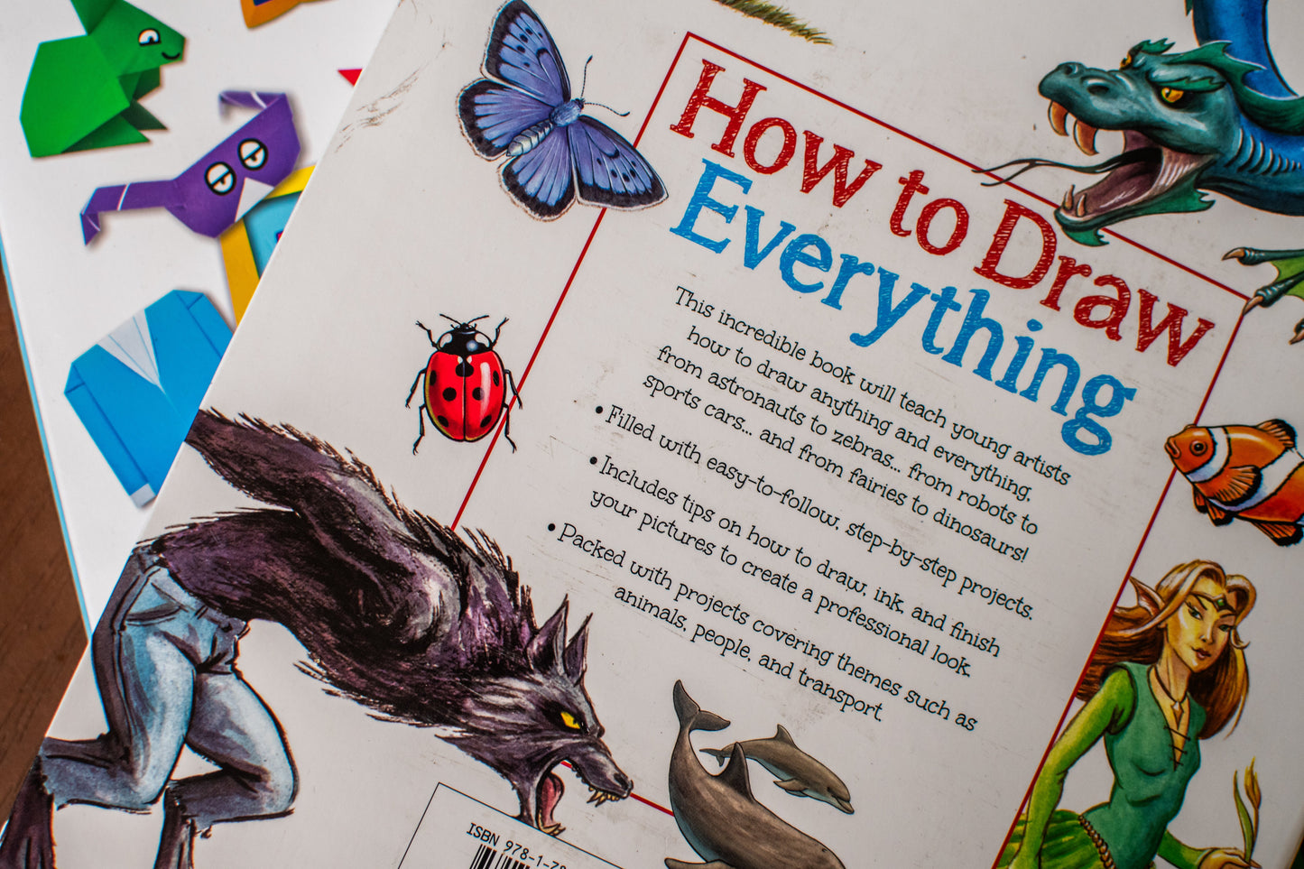 Creative Kids Activity Book Bundle | Origami & Drawing | 2-Book Set