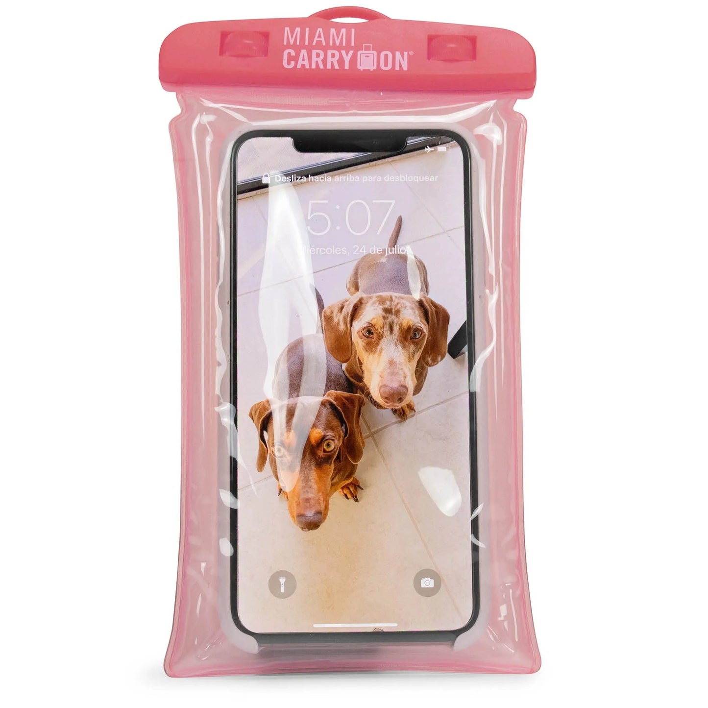 IPX8 Floating Waterproof Phone Bag | Up to 82 ft | Miami Carry On - Niksstuff