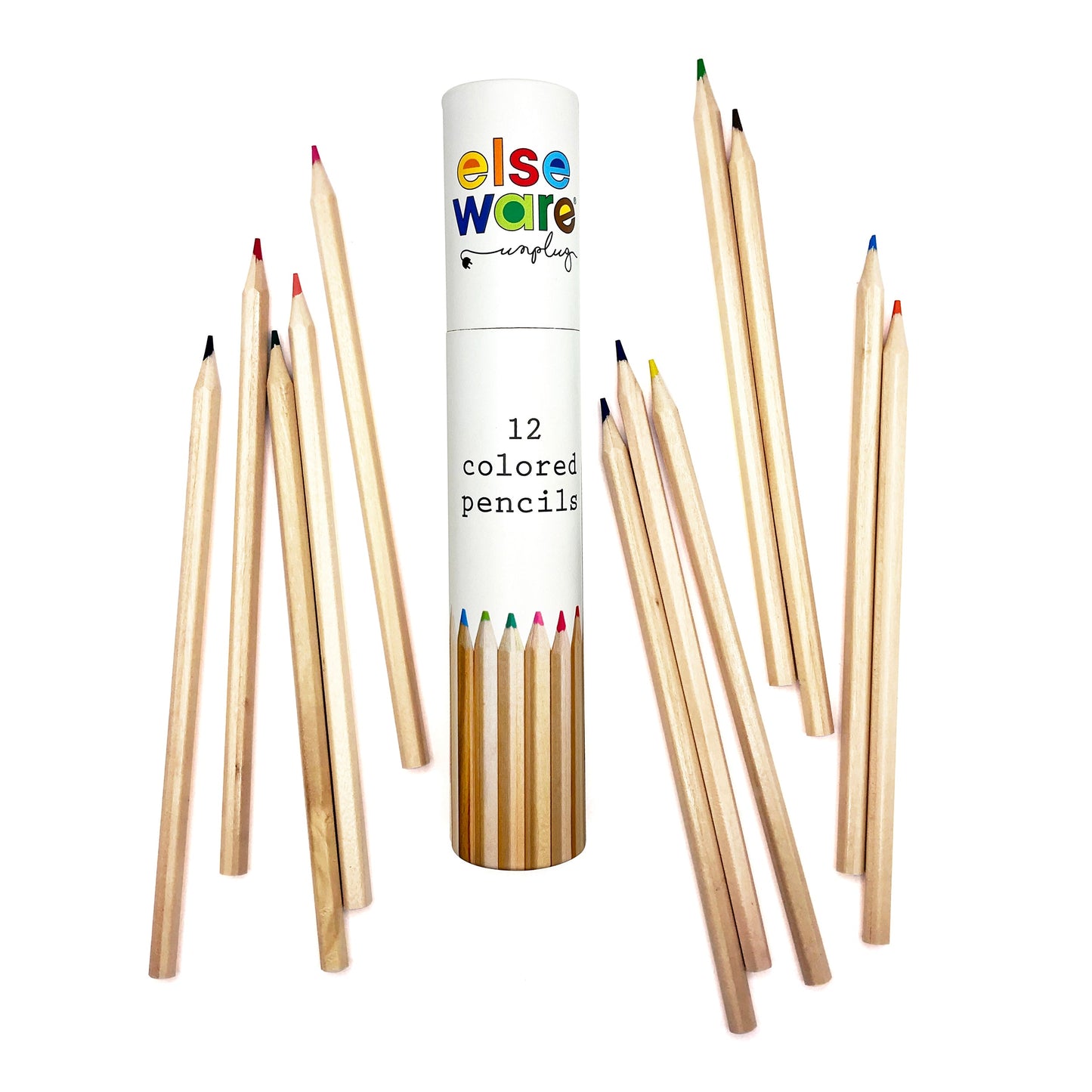 Outdoor Art Bundle – Hopscotch Chalk, Beeswax Crayons, Solar Coloring Scroll & Colored Pencils | Non-Toxic | Kids