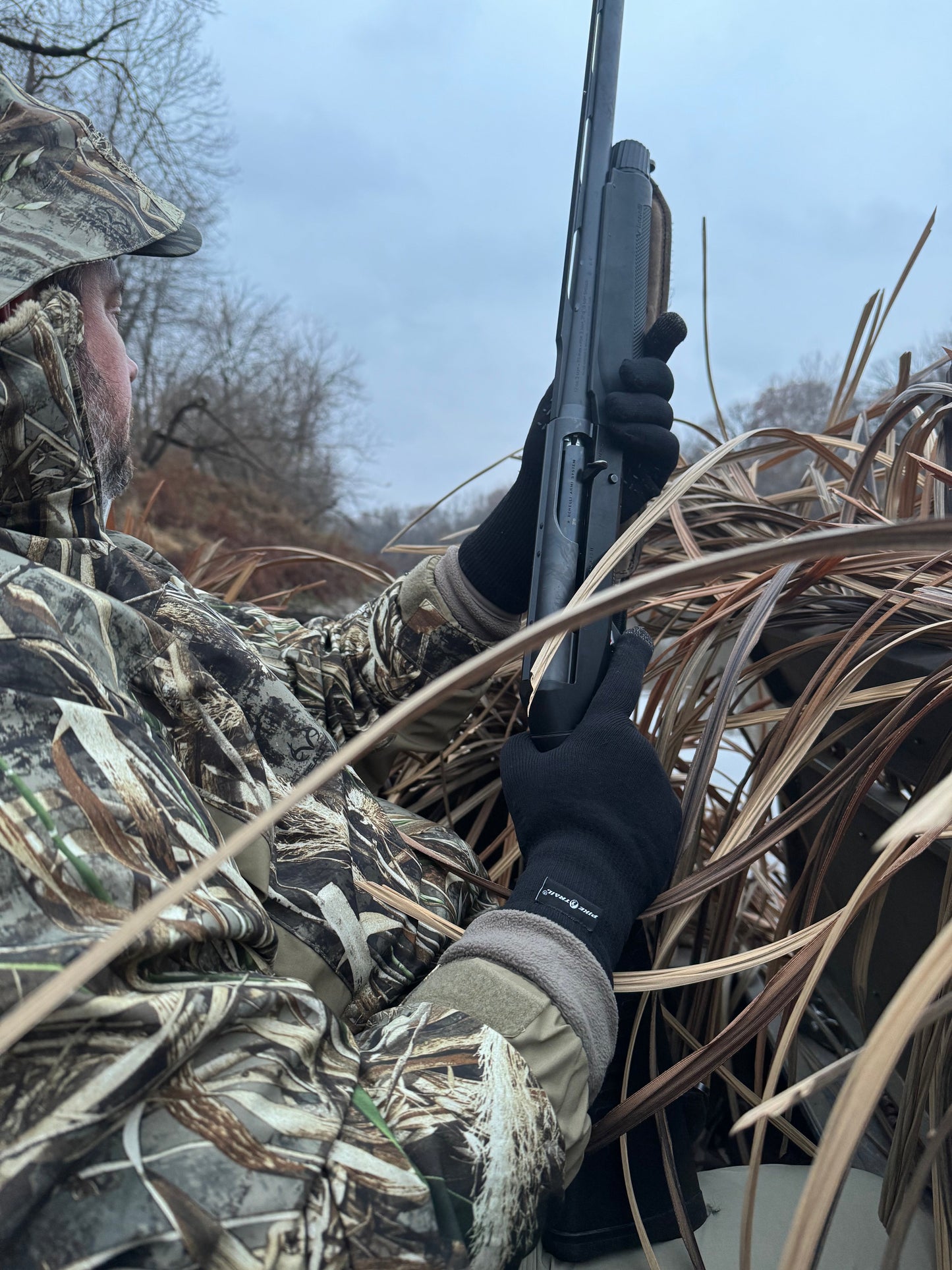 Pike Trail Water-Resistant Touchscreen Gloves | Windproof | M–XL | Carry Bag Included