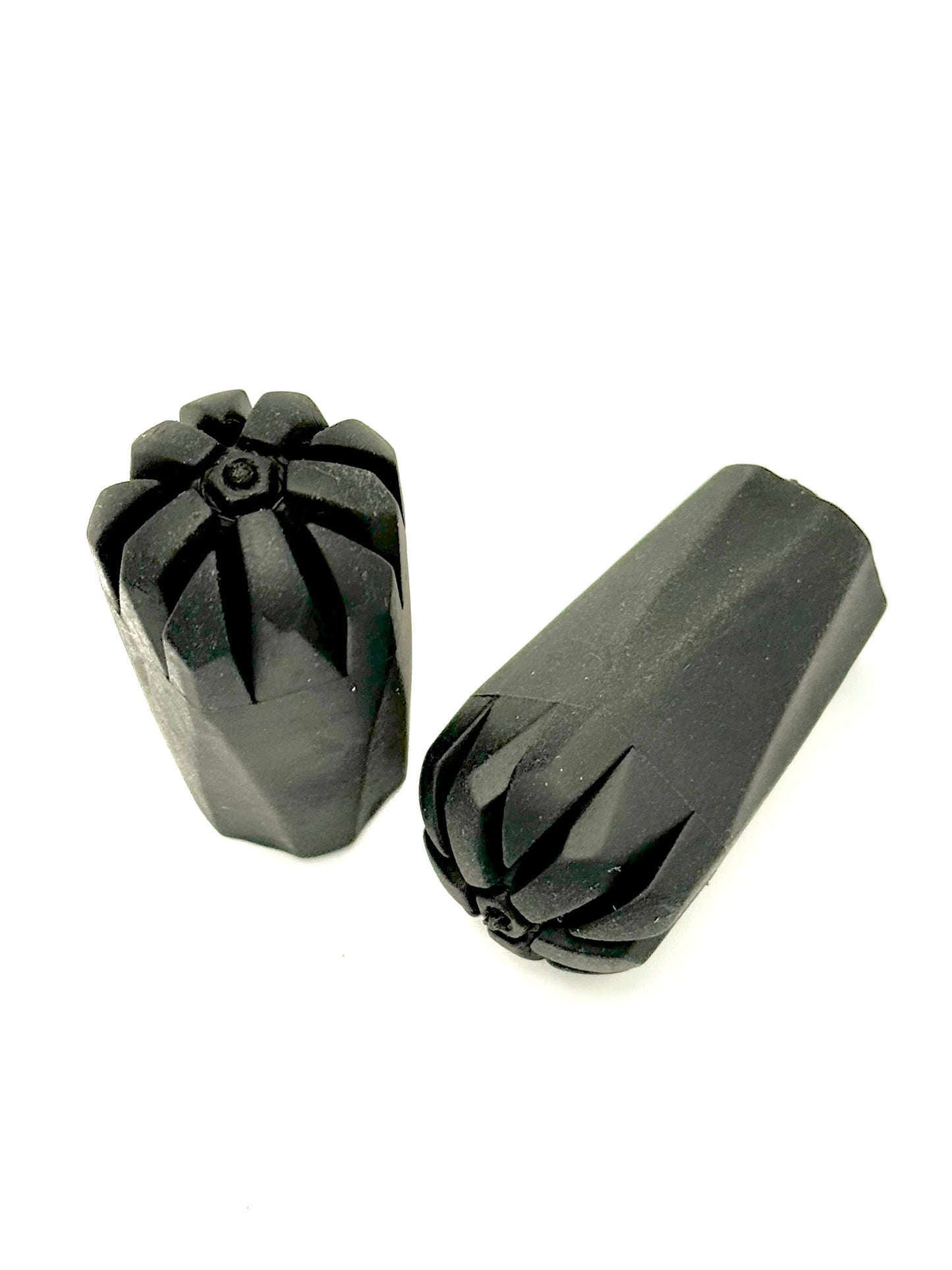 Pike Trail Extra Thick Rubber Trekking Pole Tips | Metal Washer | Set of 2 | 11mm | Hard Surfaces