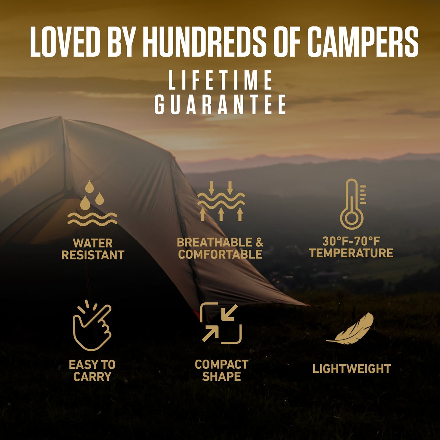 VENTURE 4TH Double Sleeping Bag for Two | 3-Season | 30°F–70°F - Niksstuff