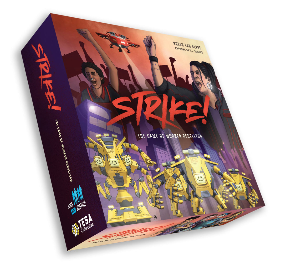 Strike! The Game of Worker Rebellion - Cooperative Board Game