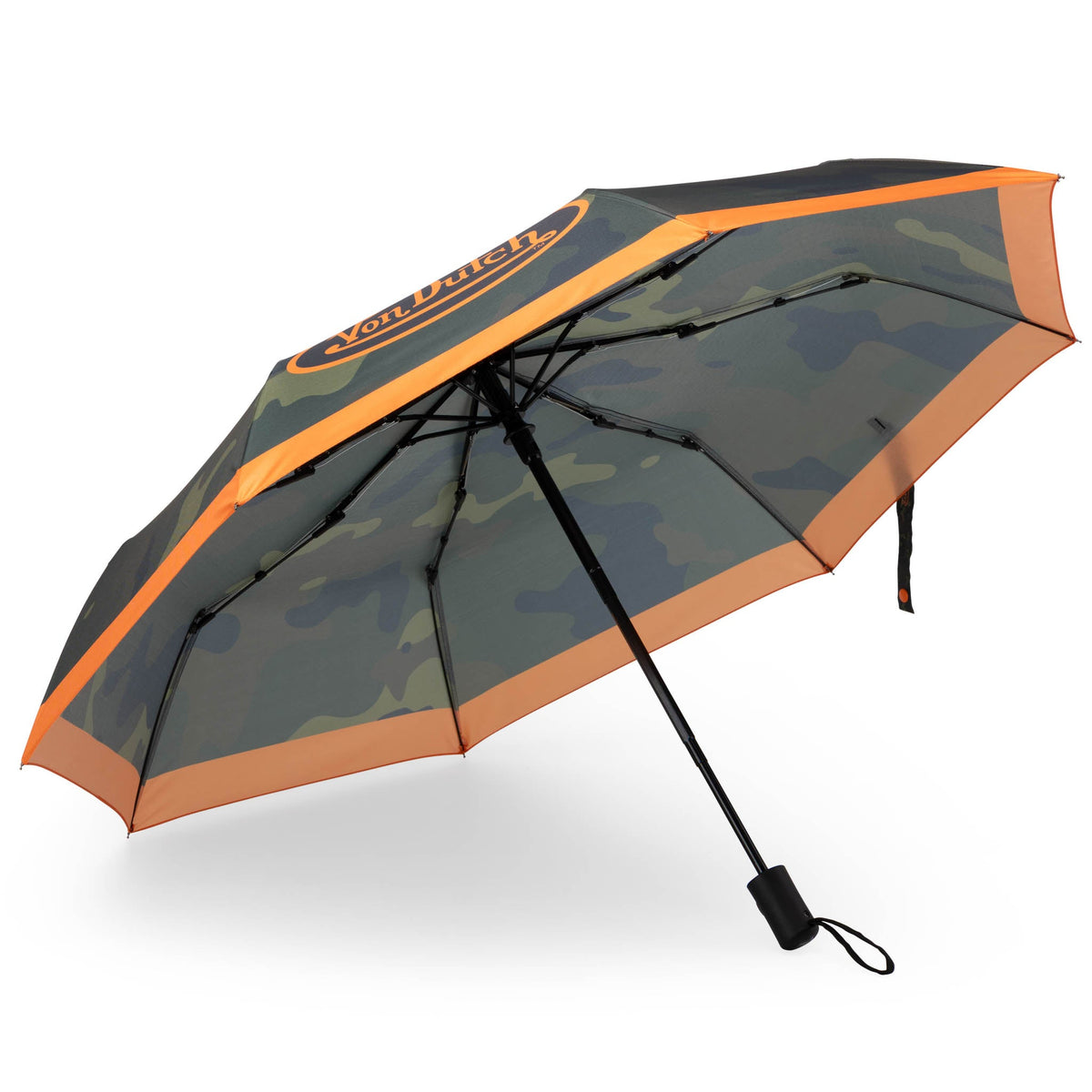 Von Dutch Camo Compact Automatic Umbrella