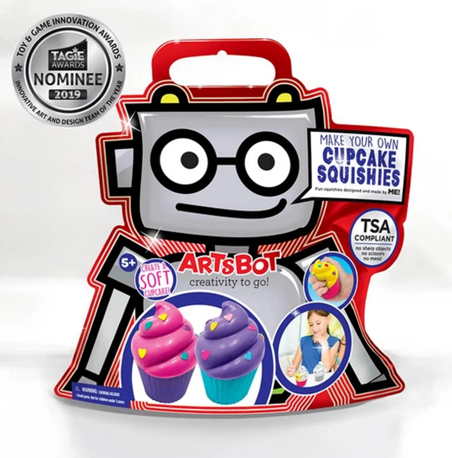 Make Your Own Cupcake Squishies Craft Kit | Kids Arts & Crafts - Niksstuff