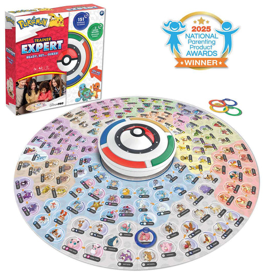 Pokémon Trainer Expert electronic board game with circular board and spinner