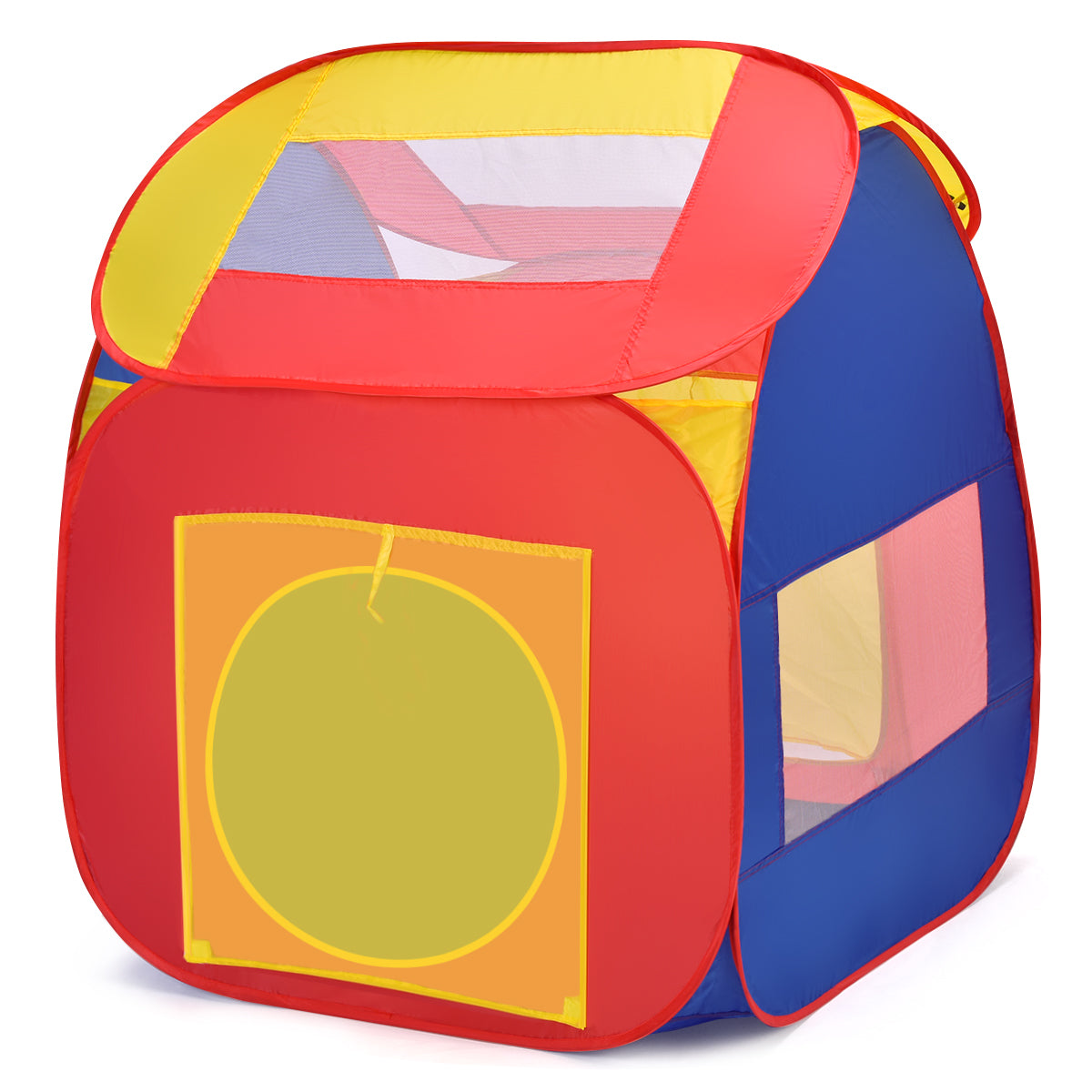 Kids Pop-Up Play Tent with 100 Balls | Breathable Mesh | Foldable | Indoor & Outdoor