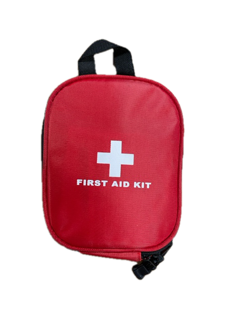 River Country Gear First Aid Kit – Compact Red Case for Home, Vehicle & Outdoor Use