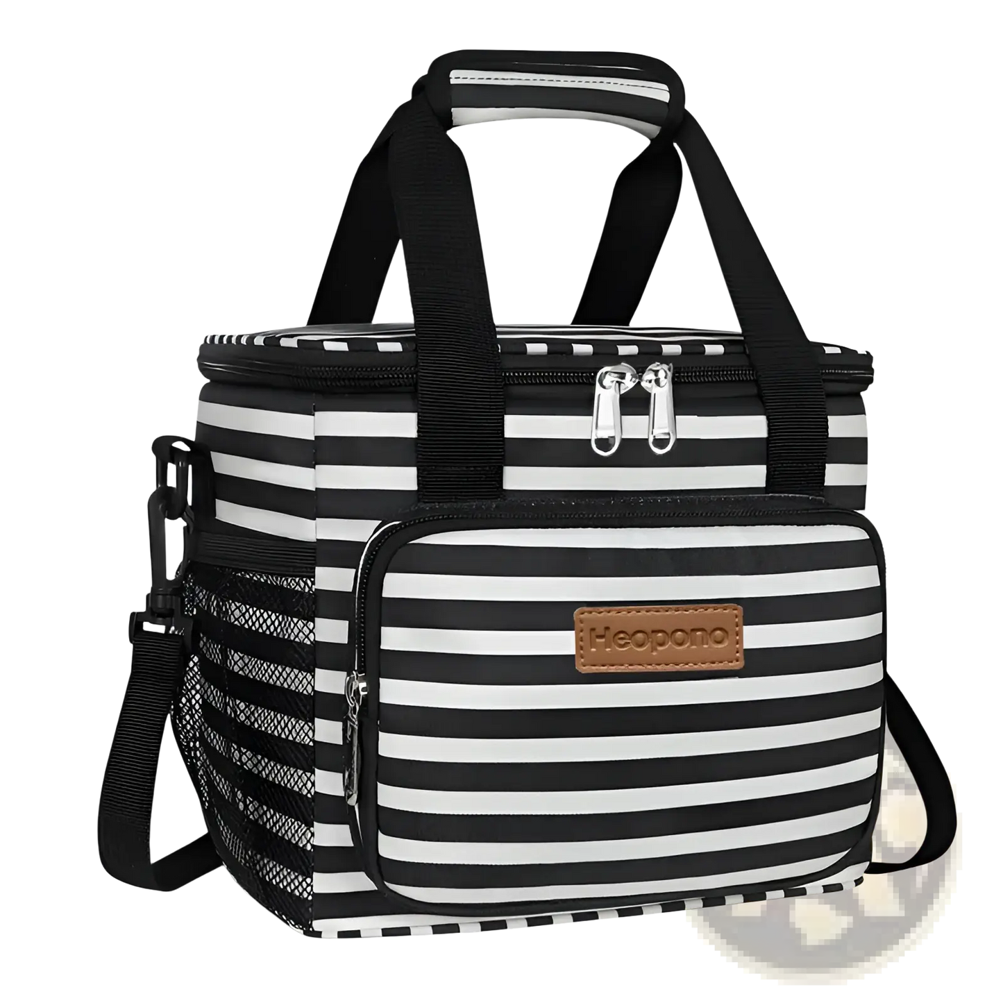 Insulated Lunch Bag | Large Crossbody Case | Oxford Cloth | 10L or 15L | 9 Colors