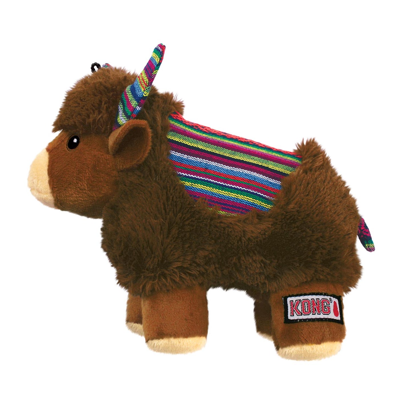 KONG Sherps Plush Dog Toy – Medium | Squeaker, Crinkle, Double-Layer | Llama or Yak