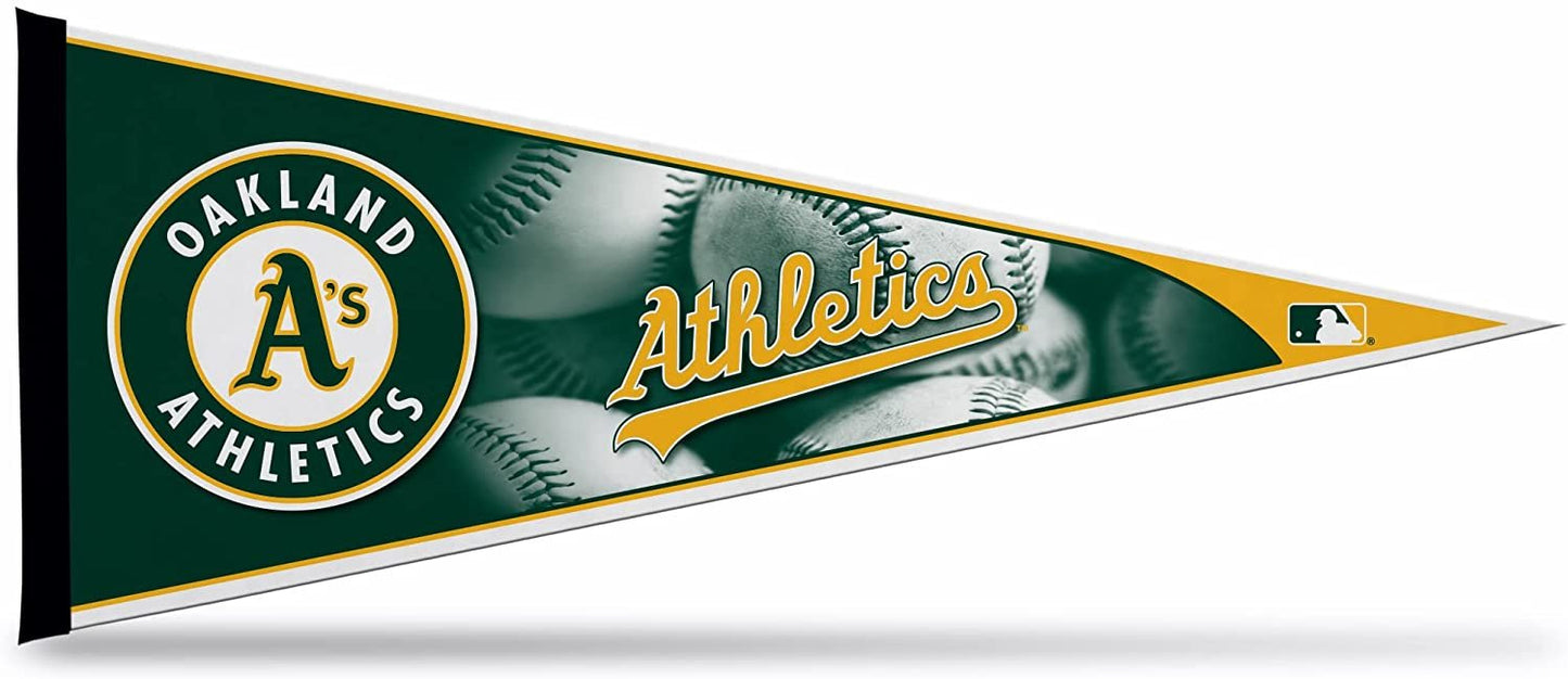 Oakland Athletics A's Soft Felt Pennant | 12×30" | Primary Design | Officially Licensed | MLB