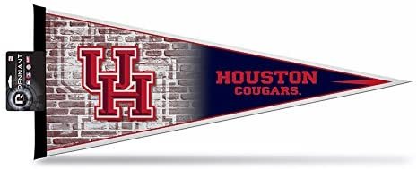 University of Houston Cougars Soft Felt Pennant | 12×30" | Primary Design | Officially Licensed | NCAA