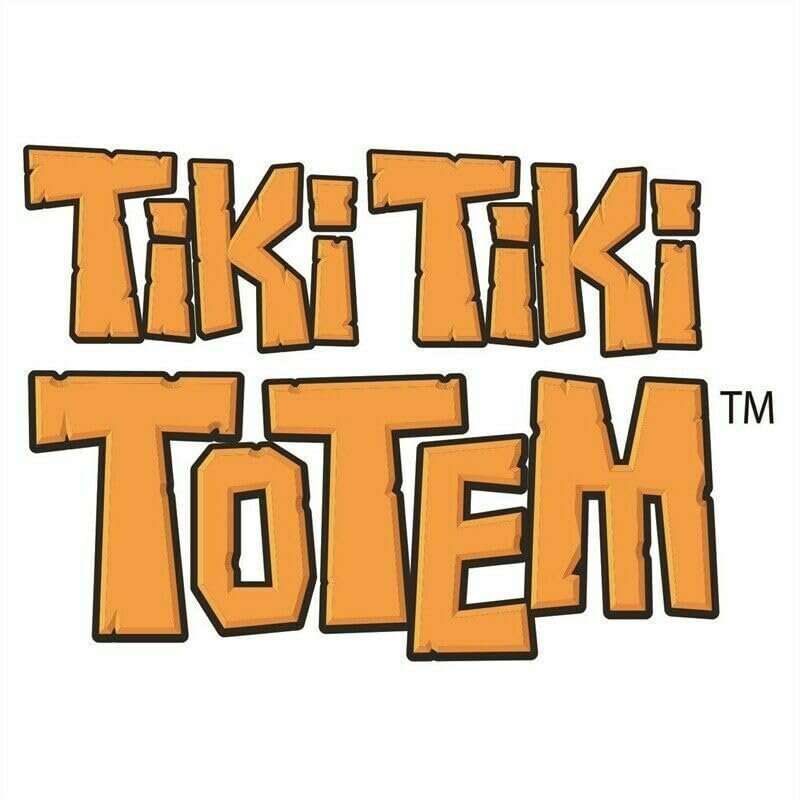 Tiki Totem text logo with TM