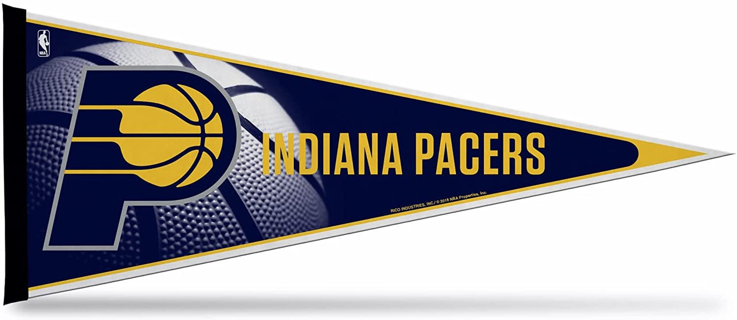 Indiana Pacers Soft Felt Pennant | 12×30" | Officially Licensed | NBA