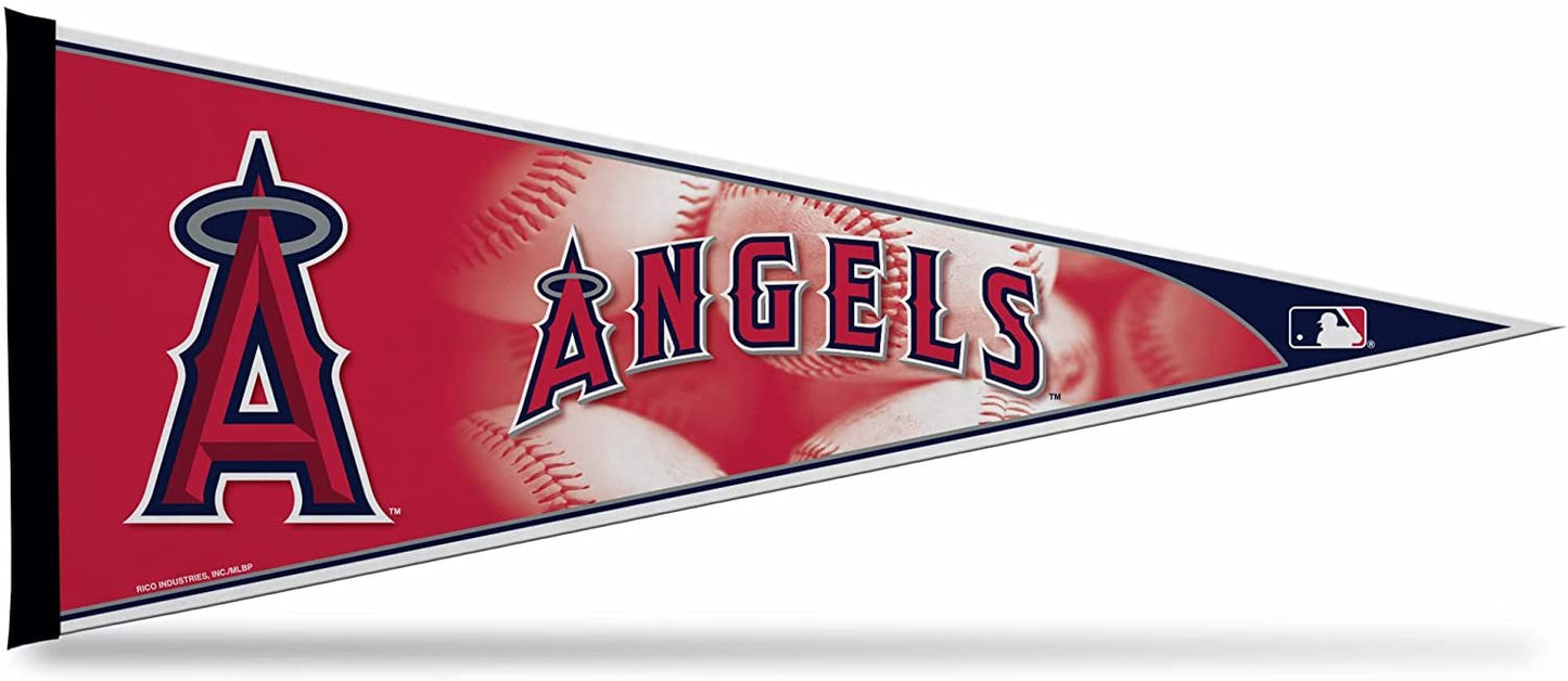 Los Angeles Angels Soft Felt Pennant | 12×30" | Primary Design | Officially Licensed | MLB
