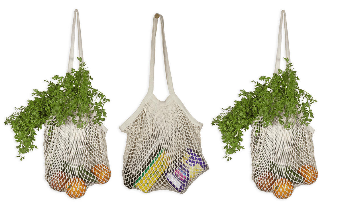 Organic Cotton Mesh Shopping Bag
