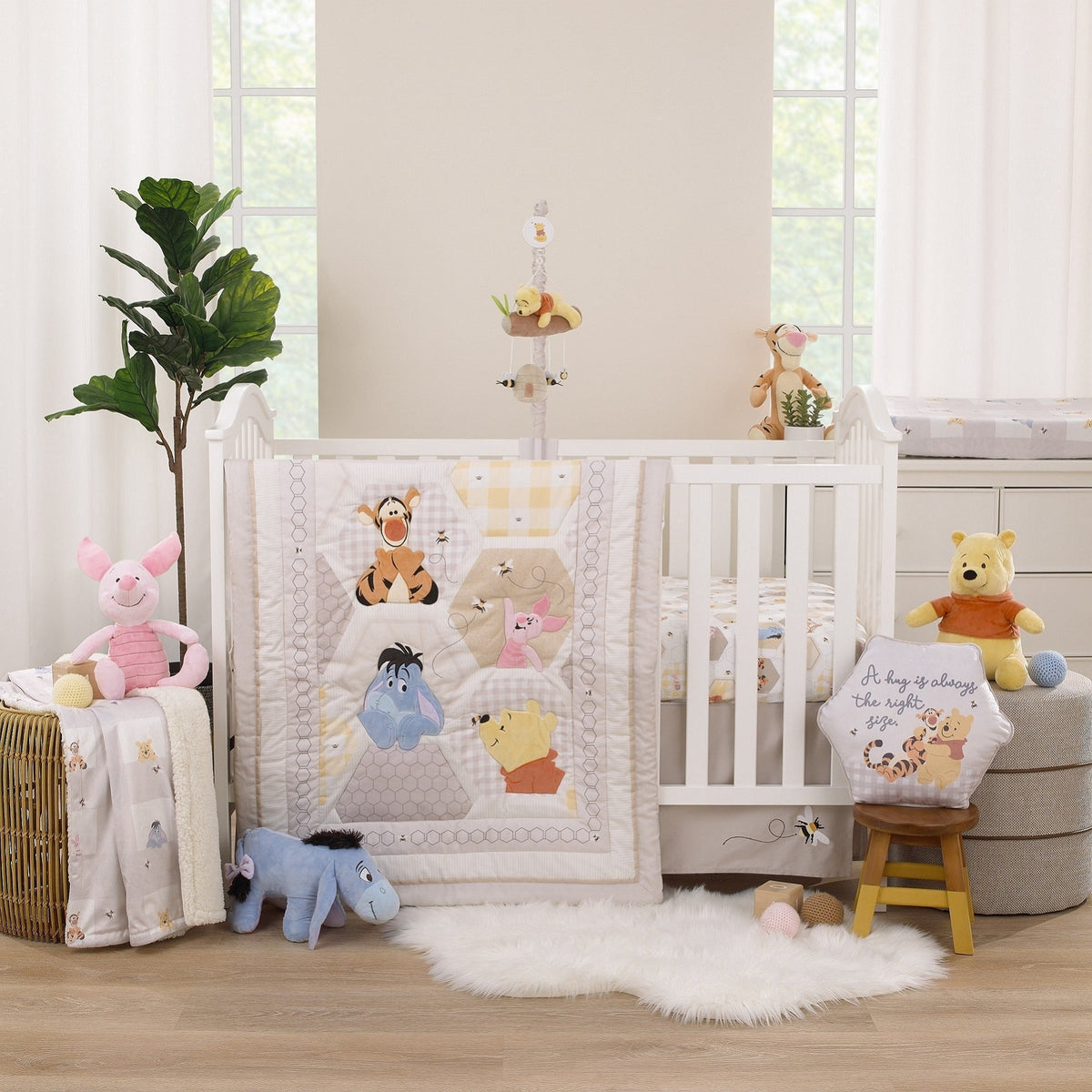 Disney Hugs & Honeycombs Winnie the Pooh Plush