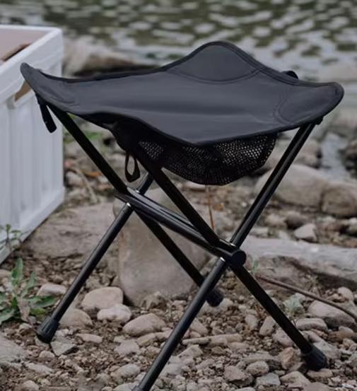 River Country Gear Foldable Camping Stool – Lightweight, Up to 250 lbs, Portable
