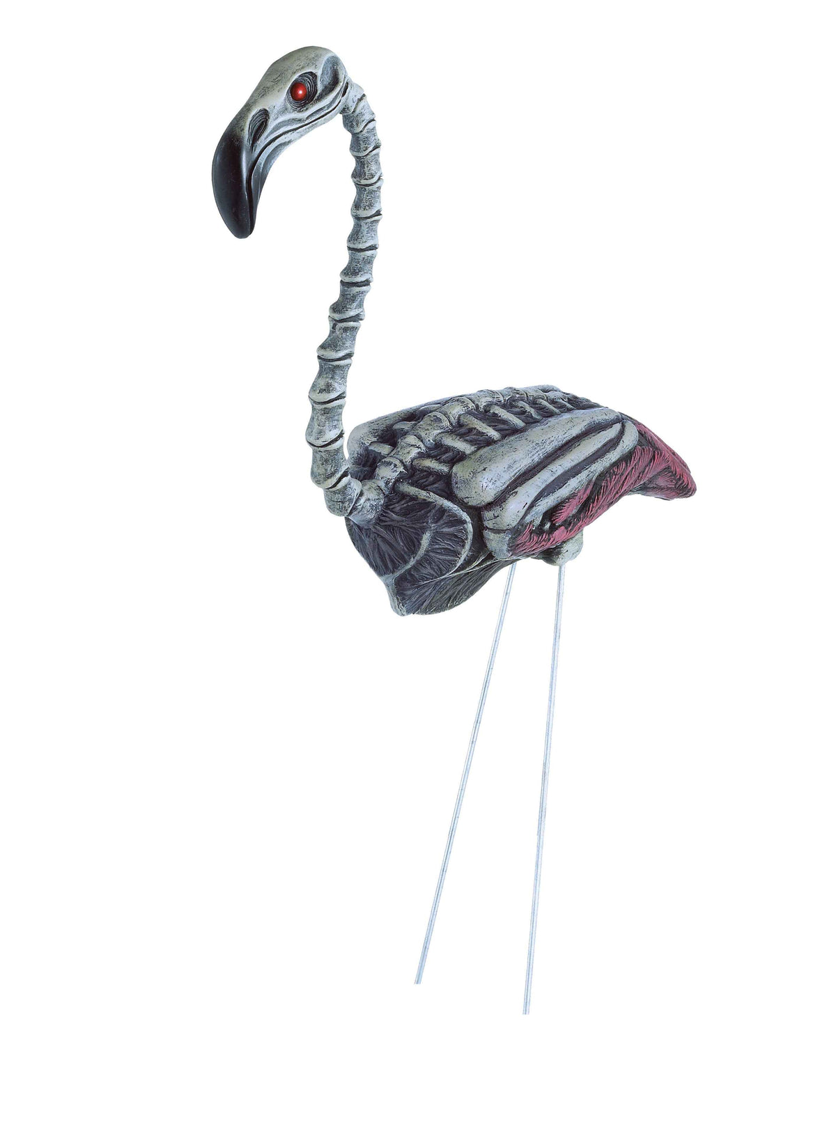 24" Ghoulish Zombie Garden Flamingo Lawn Yard Decor