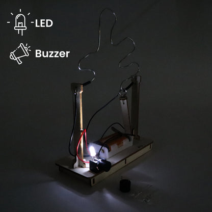 Buzz Wire Game DIY Kit | Educational STEM Toy for Kids Ages 8+ - Niksstuff