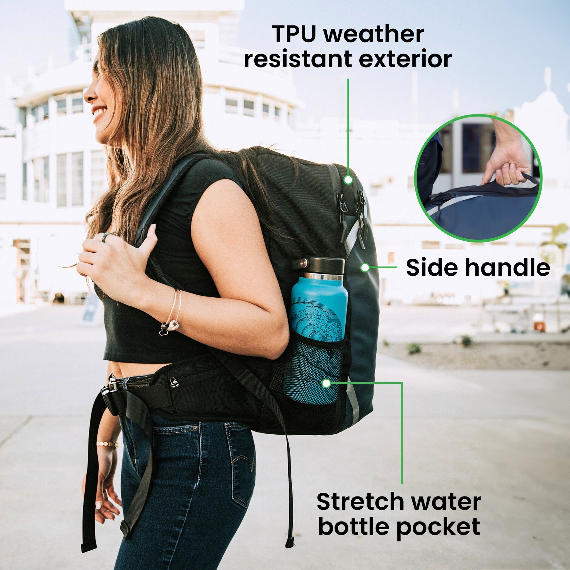 Island Hopper 40L Carry-On Backpack | 1–2 Week Travel | COR Surf - Niksstuff