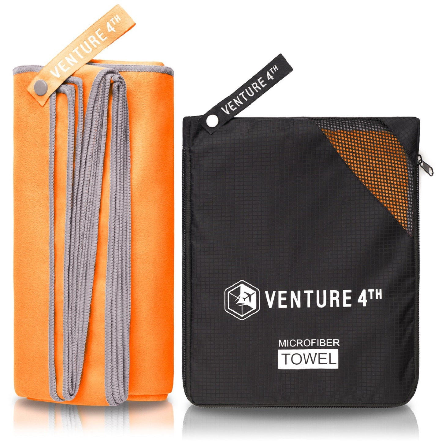 VENTURE 4TH Quick-Dry Microfiber Travel Towel | 3 Sizes | 9 Colors - Niksstuff