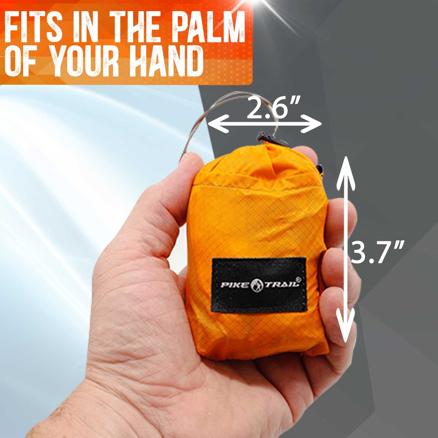 Pike Trail Fanny Pack | Water-Resistant | Hiking & Running | Orange Flame or Green Mantis